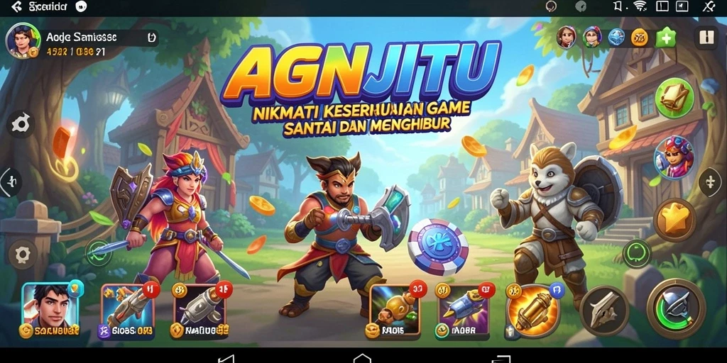 Tampak seru saat bermain AGENJITU dengan teman-teman!