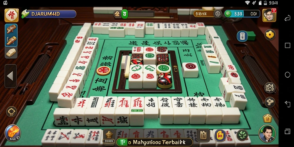 Screenshot dari gameplay <strong>DJARUM4D</strong> menunjukkan serunya permainan Mahjong.