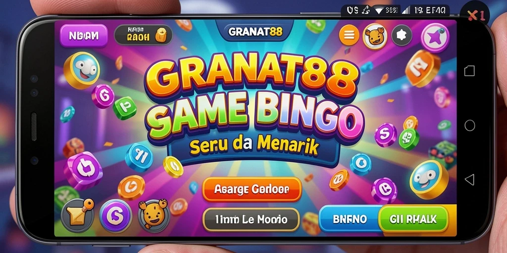 Tampilan screenshot gameplay Bingo yang menarik di GRANAT88.