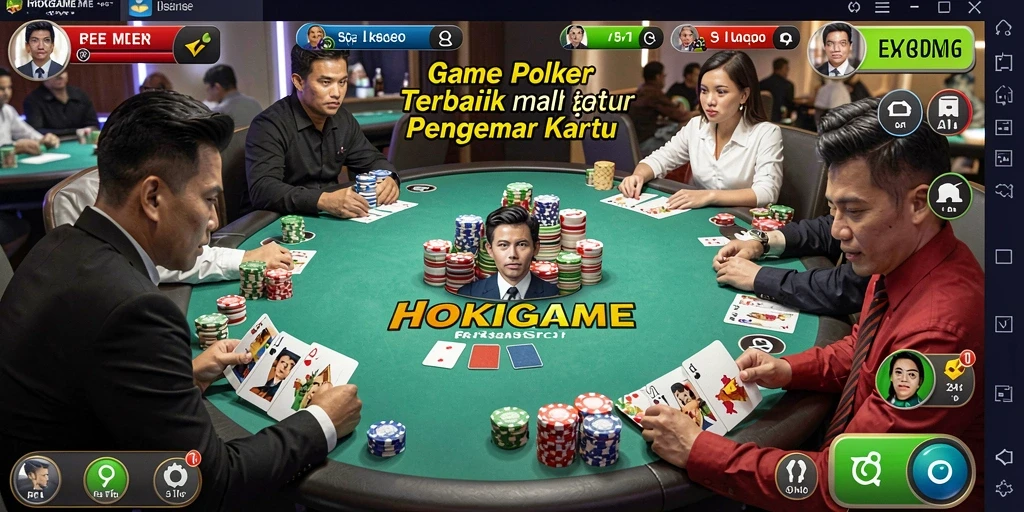 Tampilan gameplay HOKIGAME yang mengasyikkan dengan pemain lainnya.