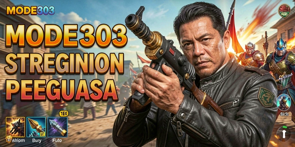 Tampilan gameplay menarik dari MODE303 dengan strategi yang mendebarkan.