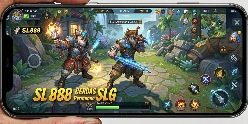 Tampilan gameplay <strong>SL888</strong> yang mendebarkan dan penuh strategi.