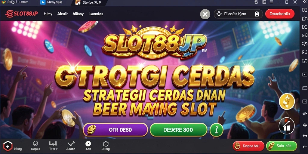 Tampilan gameplay SLOT88JP yang penuh strategi dan keseruan.