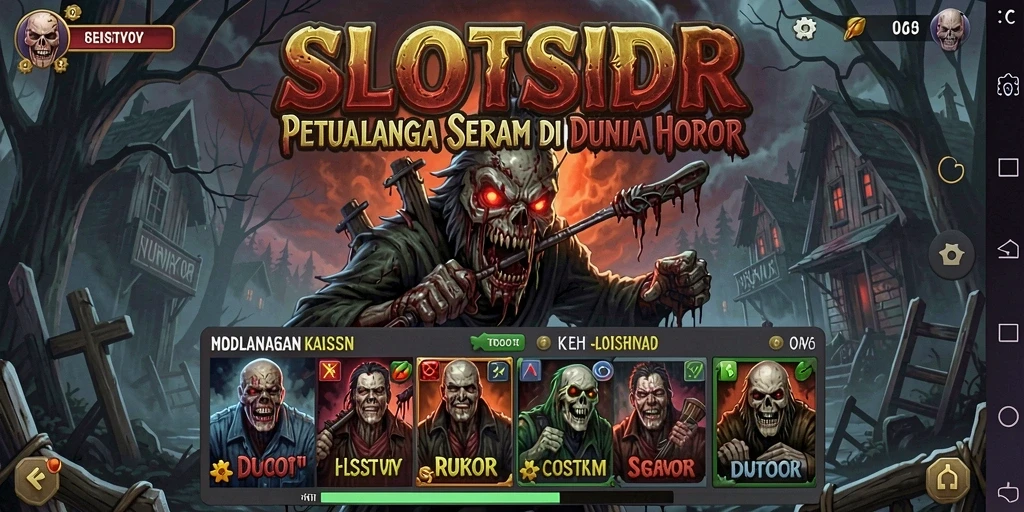 Gameplay SLOTSIDR yang menakutkan dan mendebarkan