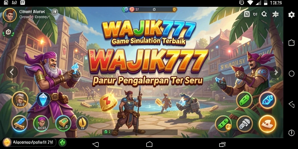 Screenshot WAJIK777 menampilkan gameplay seru dan interaksi pemain.