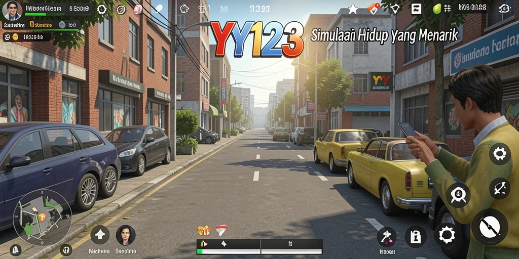 Tampilan gameplay <strong>YY123</strong> dengan grafis memukau dan interaksi karakter yang dinamis.